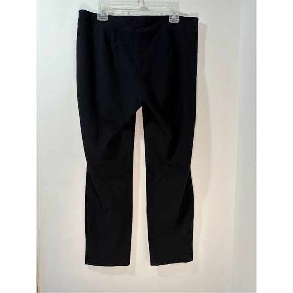 Eileen Fisher Systems women’s black stretch waist pants size S/P  #17-1773 - Picture 4 of 4